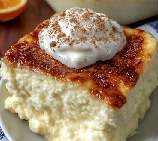 Amish Baked Custard
