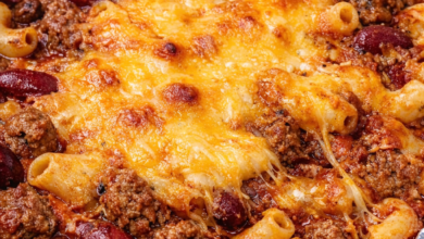 Baked Chili Mac Casserole