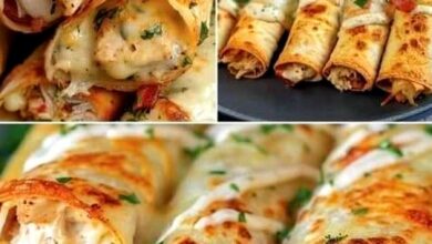 Baked Ham and Cheese Mozzarella Sticks