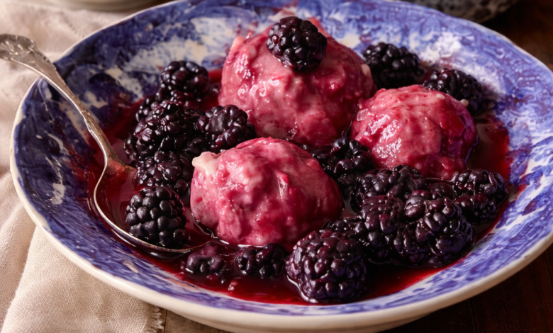 Blackberry Dumplings