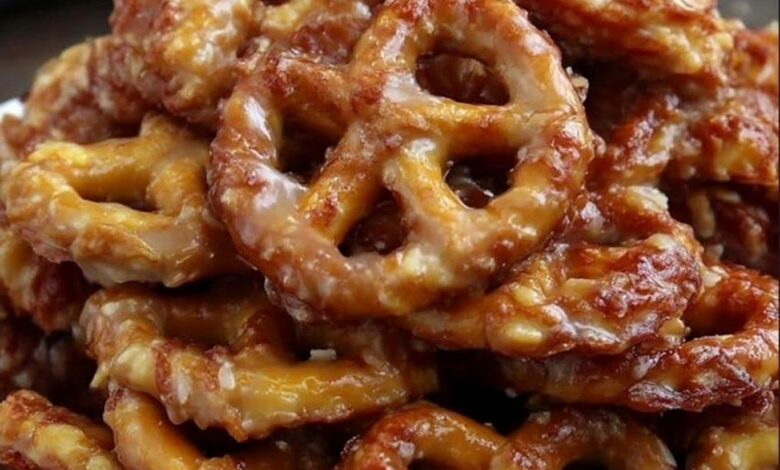 Butter Toffee Pretzels