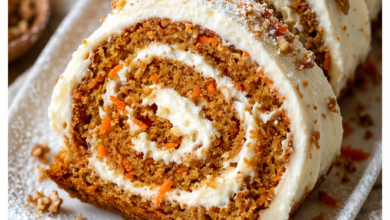 Carrot Cake Roll