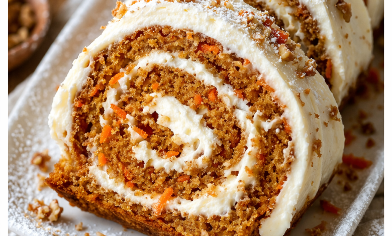 Carrot Cake Roll