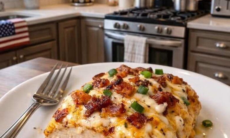 Cheesy Bacon Ranch Chicken