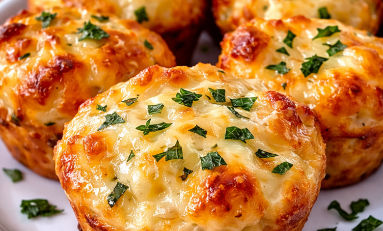 Cheesy Mashed Potato Puffs