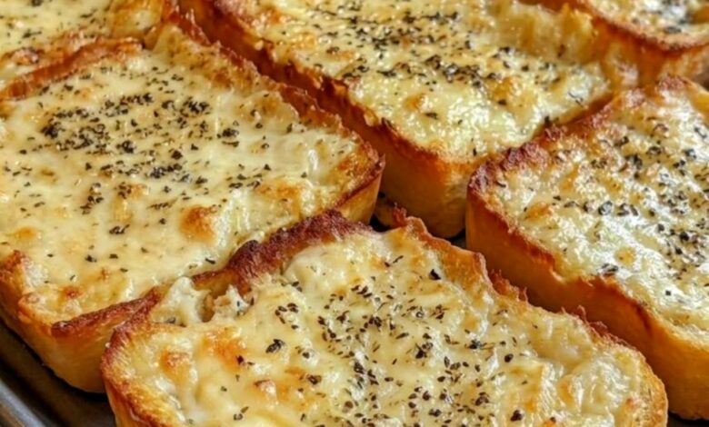 Cheesy Texas Toast with Garlic Butter
