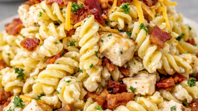Chicken Bacon Ranch Pasta