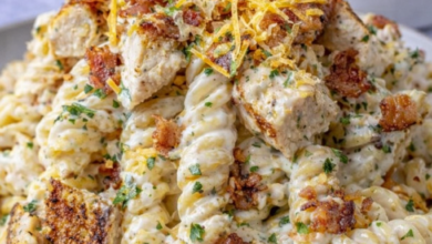 Chicken Bacon Ranch Pasta