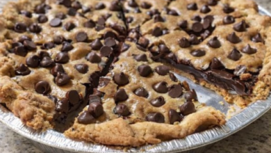 Chocolate Chip Cookie Pie