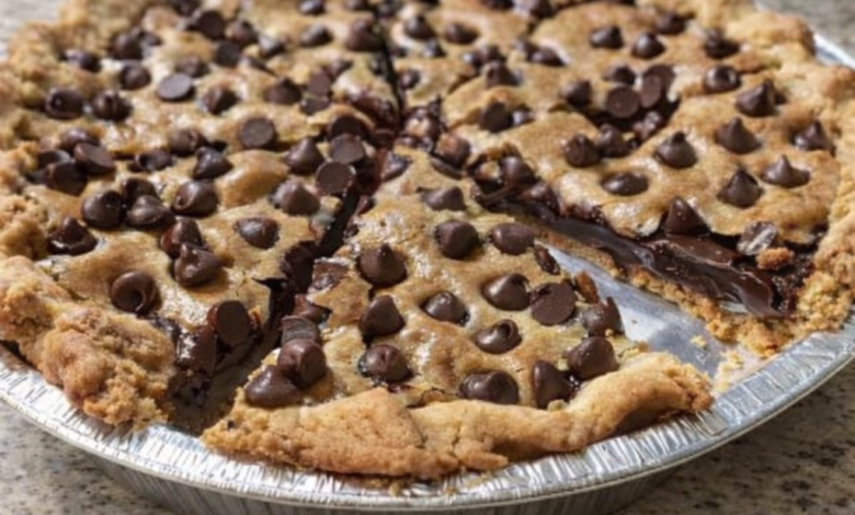 Chocolate Chip Cookie Pie