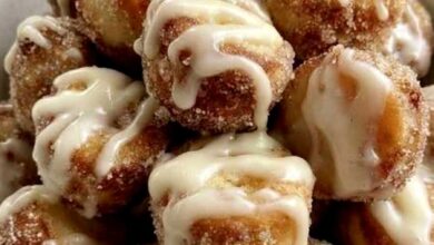 Cinnamon Roll French Toast Bites