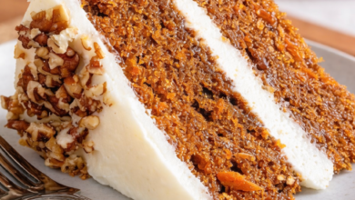 Classic Homemade Carrot Cake with Cream Cheese Frosting