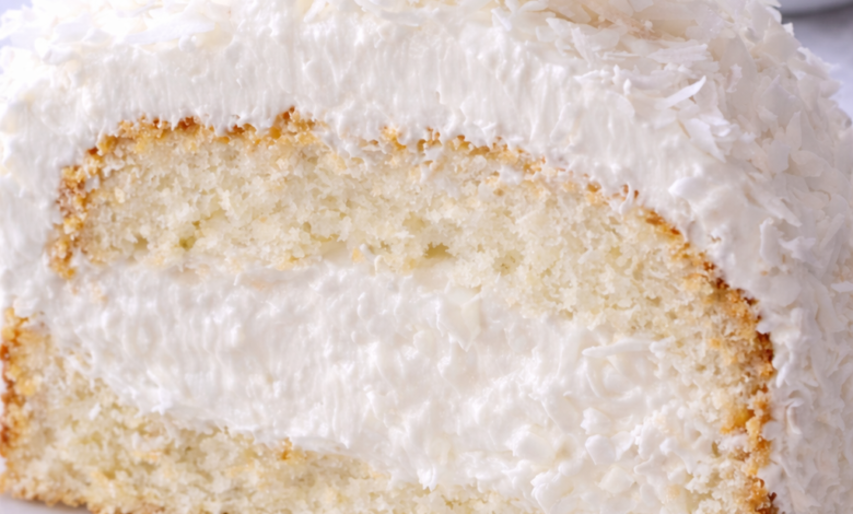 Coconut Cloud Cake