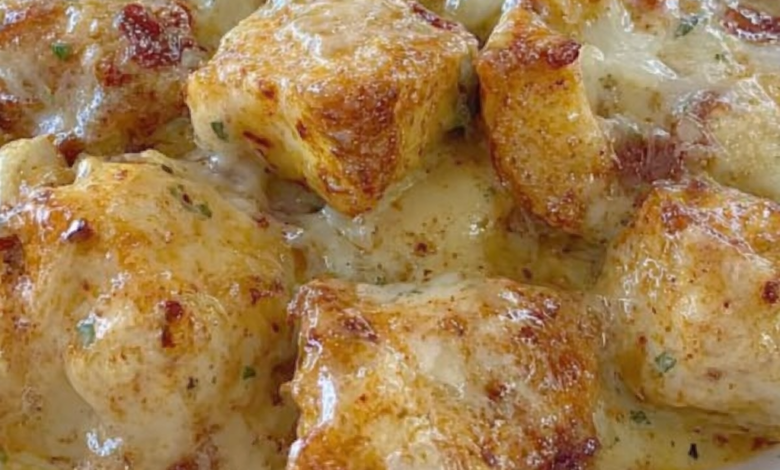 Cottage Cheese Parmesan Firecracker Chicken