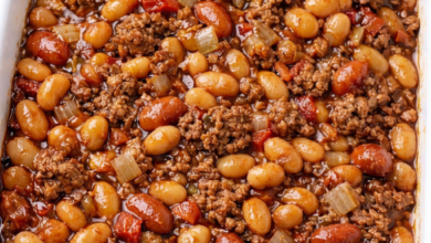 Cowboy Beans and Beef Casserole