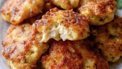 Crispy Chicken Fritters