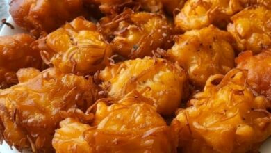 Crispy Onion Fritters