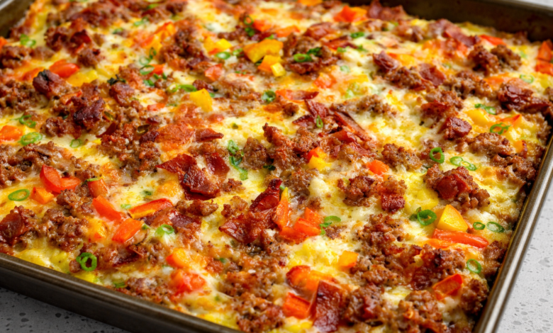 Easy Breakfast Pizza Recipe