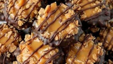 Easy No-Bake Samoa Cookies