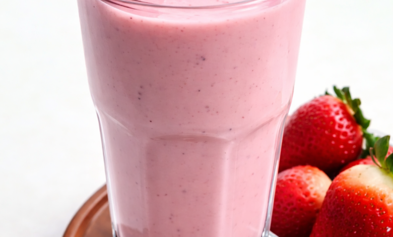 Fat Burning Strawberry Smoothie