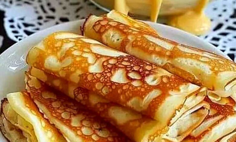 Flourless Cottage Cheese Pancakes