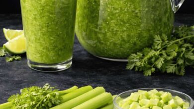 Fresh Celery Detox Juice