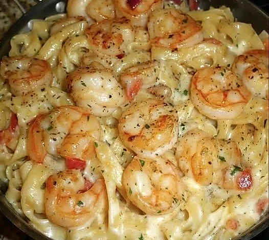Garlic Shrimp Pasta Recipe
