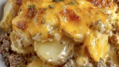 Hamburger Potato Casserole