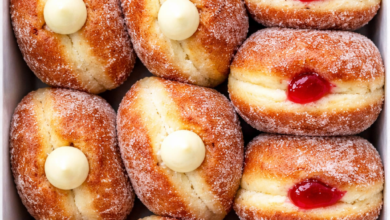 Homemade Filled Doughnuts