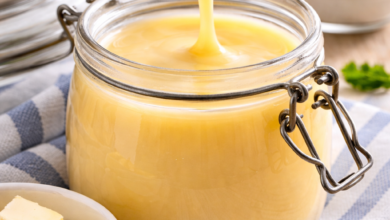 Crispy Potato Pancakes August 18, 2025 by kecha100@@ ADVERTISEMENT ADVERTISEMENT ADVERTISEMENT Crispy Potato Pancakes: The Ultimate Guide to Perfect Latkes and Hash Browns Introduction Few dishes can rival the universal love for crispy potato pancakes. Known around the world by different names—latkes in Jewish tradition, draniki in Eastern Europe, and hash browns in America—these golden, crunchy delights are a comfort food staple. They’re simple, delicious, and endlessly versatile, making them perfect for breakfast, brunch, or even dinner. In this comprehensive guide, we’ll explore the origins of potato pancakes, share a foolproof recipe, provide cooking tips for achieving the perfect crispiness, and suggest creative serving ideas. Whether you’re a seasoned cook or a beginner, this article will help you master the art of making the best homemade potato pancakes. A Brief History of Potato Pancakes Potatoes, originally from South America, spread across the globe after the Columbian exchange. By the 18th century, they had become a staple crop in Europe. It wasn’t long before people began shredding and frying them into patties. Jewish Latkes: Traditionally made during Hanukkah to celebrate the miracle of oil, latkes are usually prepared with grated potatoes, onions, eggs, and flour. Eastern European Draniki & Placki: In Belarus, Poland, and Ukraine, potato pancakes are a beloved street food, often topped with sour cream or mushroom sauce. American Hash Browns: In diners across the U.S., shredded potatoes fried until golden brown have become a breakfast classic. No matter the name, the idea is the same: crispy on the outside, tender on the inside, and endlessly satisfying. Ingredients for Classic Potato Pancakes To make about 8–10 pancakes, you’ll need: 4 medium potatoes (Russet or Yukon Gold are best) 1 small onion (optional, but adds flavor) 2 large eggs 3 tablespoons all-purpose flour (or matzo meal for latkes) Salt and pepper to taste Oil for frying (vegetable, canola, or sunflower oil) Step-by-Step Recipe 1. Grate the Potatoes Use the coarse side of a grater or a food processor. For extra crispiness, squeeze out as much liquid as possible using a clean kitchen towel. 2. Mix the Batter In a large bowl, combine grated potatoes, onion, eggs, flour, salt, and pepper. The mixture should be slightly sticky but not watery. 3. Heat the Oil Pour about ¼ inch of oil into a skillet and heat over medium-high until shimmering. 4. Fry the Pancakes Drop spoonfuls of the mixture into the pan and flatten with a spatula. Fry 3–4 minutes per side, or until deep golden brown. 5. Drain and Serve Remove pancakes and place them on paper towels to absorb excess oil. Serve hot with your favorite toppings. Homemade Sweetened Condensed Milk Recipe