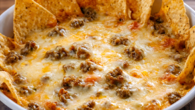 Hot Sausage Beer Cheese Dip