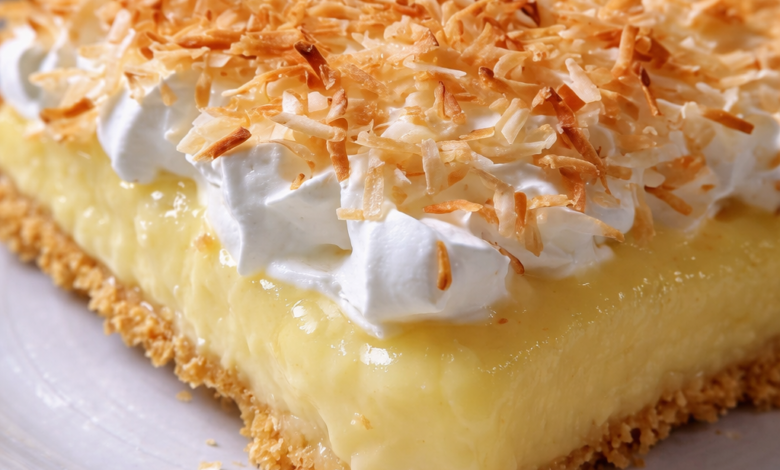 Lemon Coconut Cream Pie