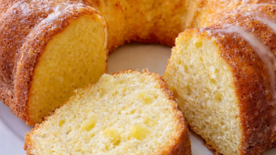 Lemon Cream Cheese Tea Cake