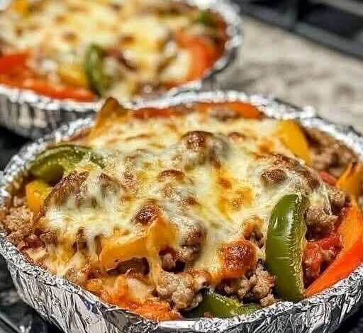 Low Carb Crustless Pizza Bowl