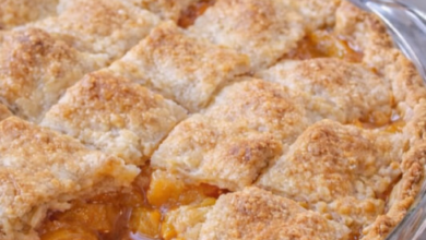 Old Time Oven Peach Cobbler