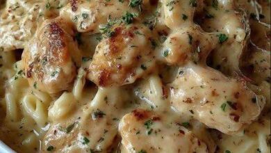 One-Pan Chicken with Buttered Noodles