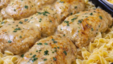 One-Pan Chicken with Buttered Noodles