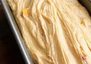Peaches & Cream Cheese Loaf