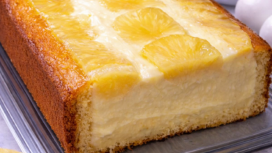 Pineapple Cream Cheese Pound Cake
