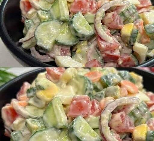 Refreshing Cucumber Salad Recipe