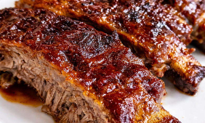 Slow Cooker Barbecue Ribs