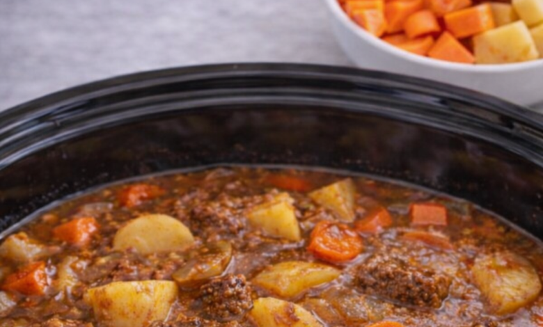 Thick and Cozy Crock Pot Beef Stew