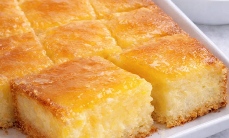 Two-Ingredient Lemon Bars
