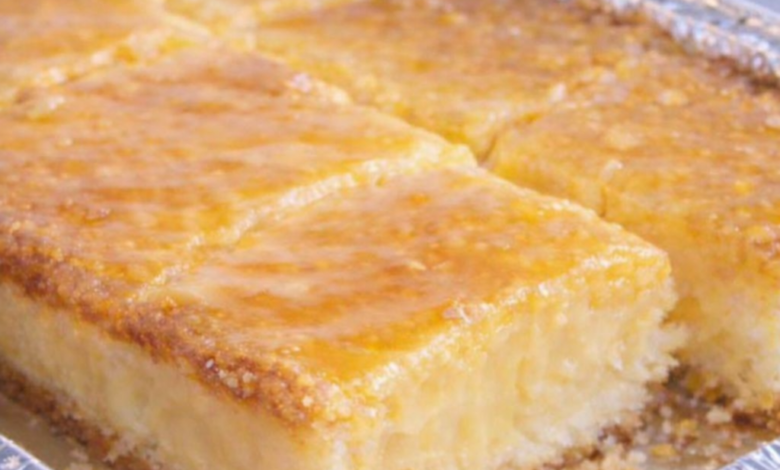 Two-Ingredient Lemon Bars