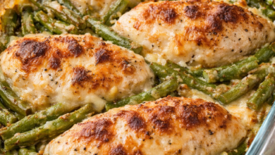 Amish Chicken and Green Bean Bake