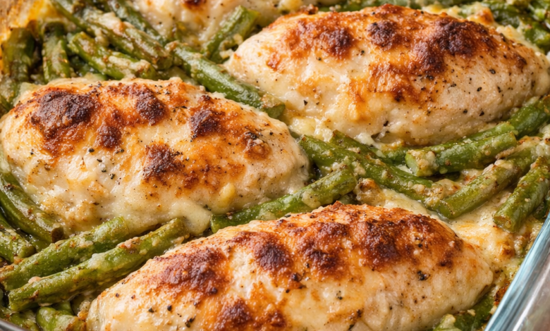 Amish Chicken and Green Bean Bake
